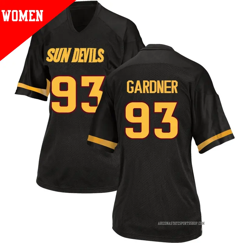 Women's #93 MyKeil Gardner Arizona State Sun Devils Game Black Football College Jersey Women's #93 MyKeil Gardner Arizona State Sun Devils Game Black Football College Jersey